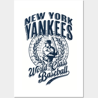 Vintage YANKEES World Class Baseball Posters and Art